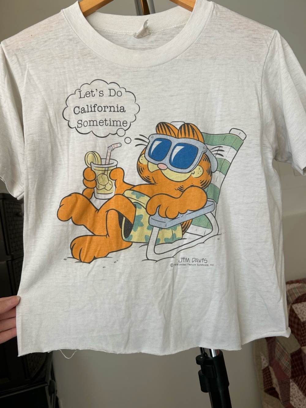Vintage 1978 Garfield T-Shirt - Picture 4 of 10